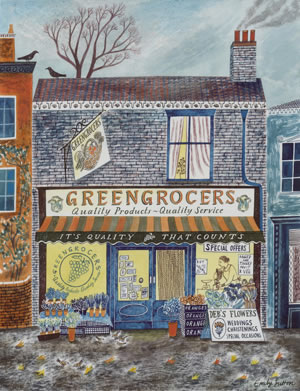 Greengrocers by Emily Sutton www.emillustrates.com