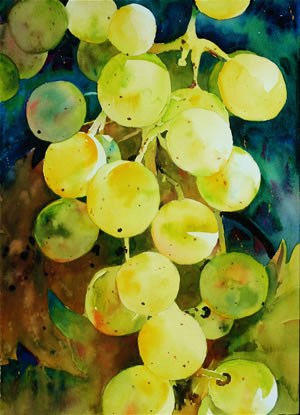 How Green Are My Grapes? By David Lobenberg www.lobenbergart.com 