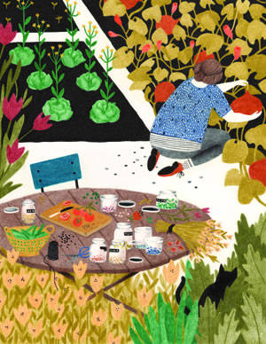 Illustration by Lieke van der Vorst www.liekeland.com