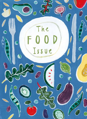 The Food Issue illustration by Linda Scott www.lindascott.me.uk
