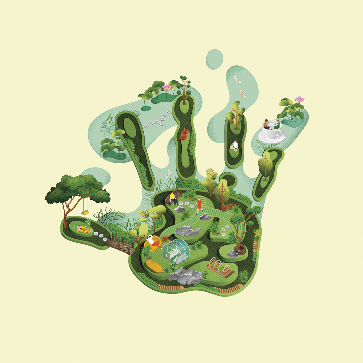 Illustration by Jing Zhang www.mazakii.com
