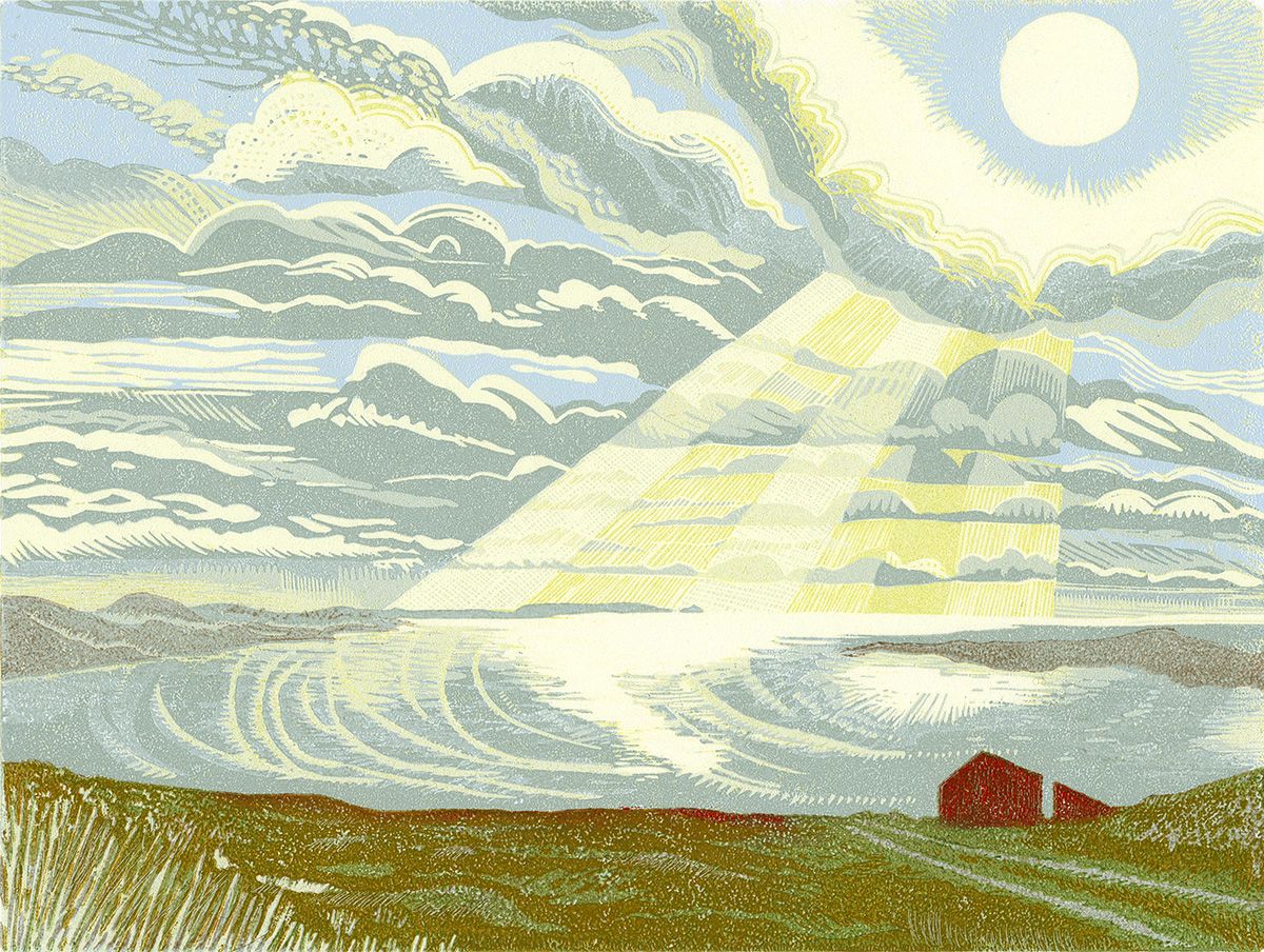 Spilled Sunlight by Cat Moore www.catmooreprintmaker.co.uk