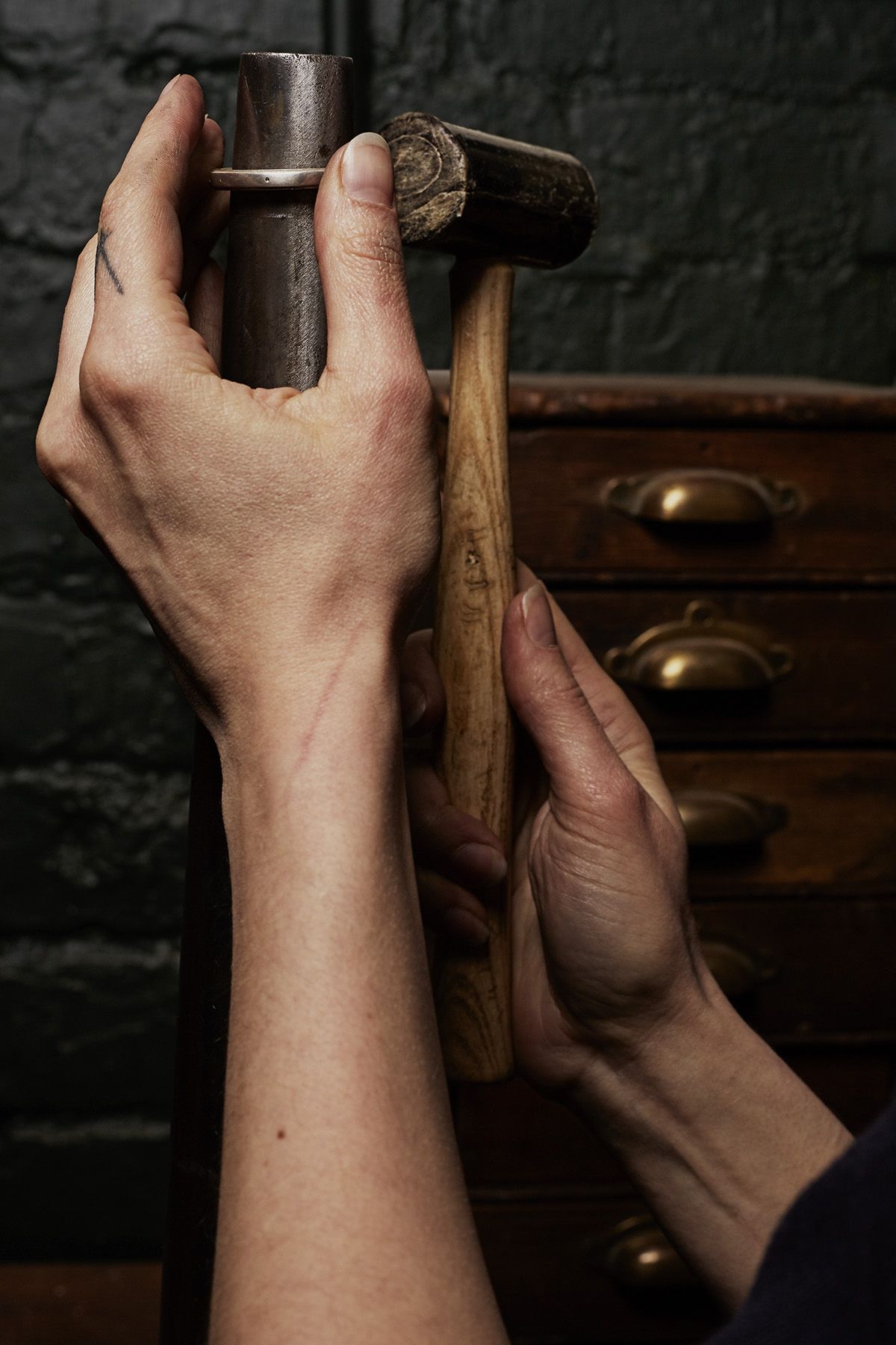 Rebecca Struther, watchmaker by Asia Werbel for John Smedley. www.strutherswatchmakers.co.uk 