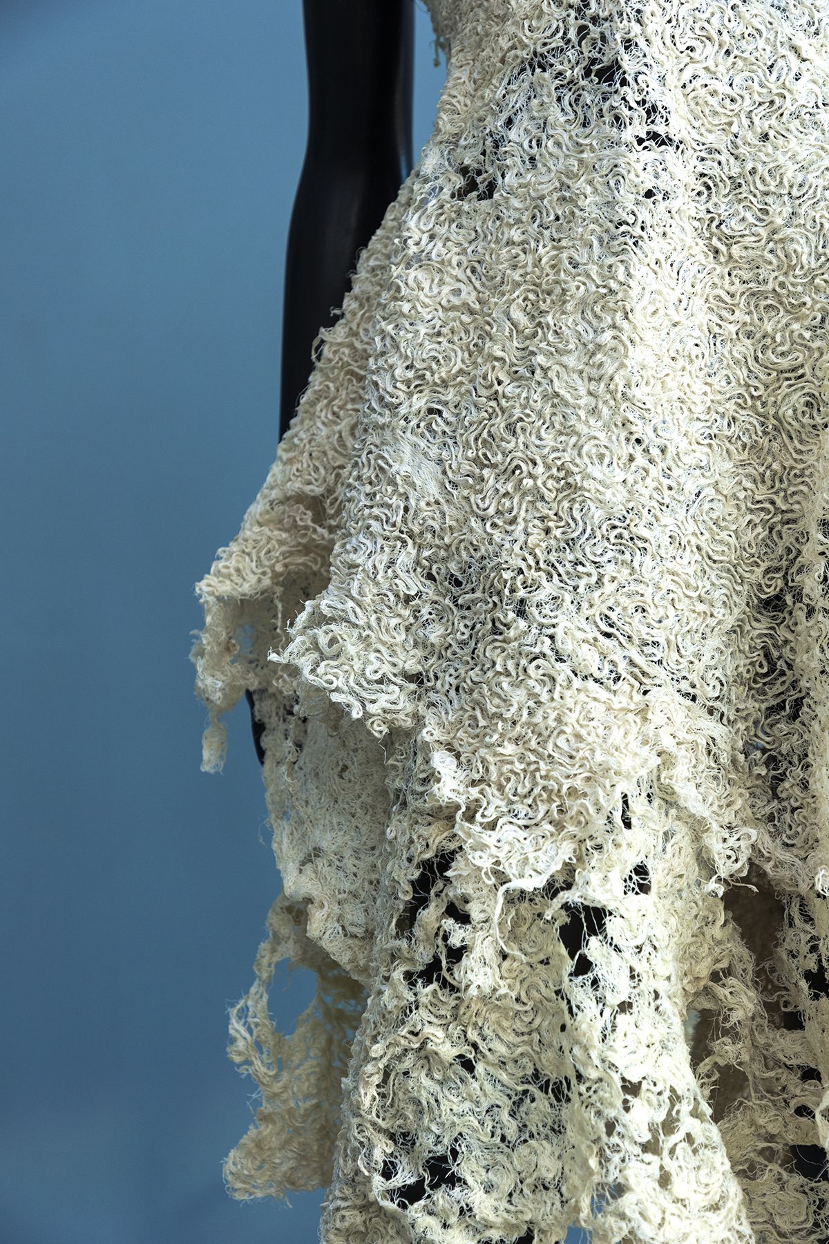 Grass root collar piece and dress, 2022 courtesy the artist