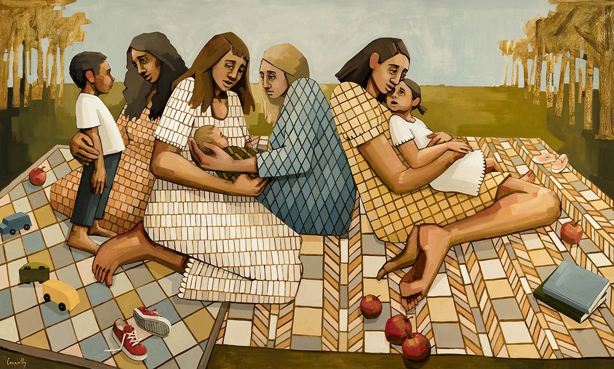 women and children by Caitlin Connolly www.caitlinconnollystore.com