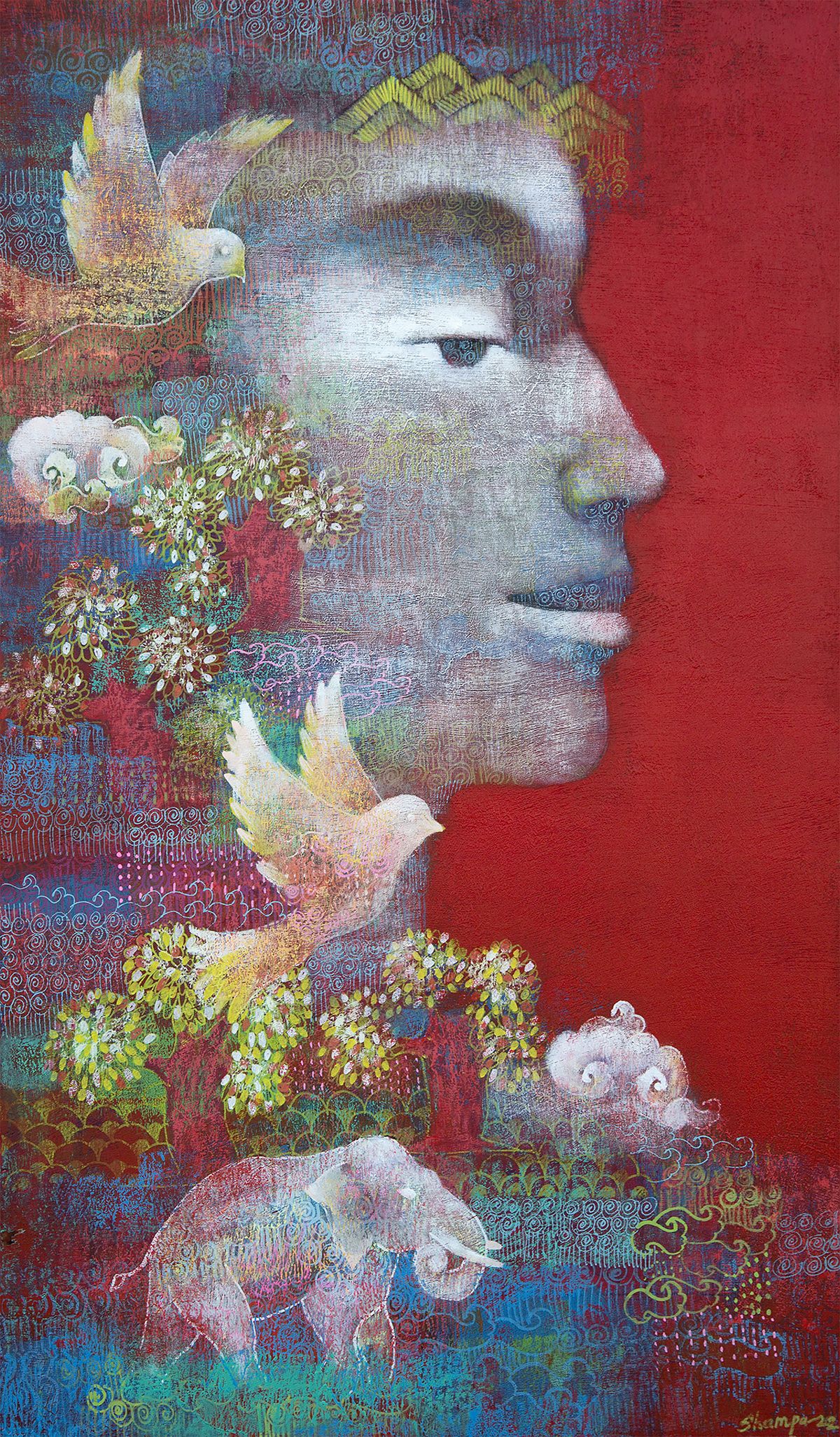 Prakriti Series (Nature), 2022 by Shampa Sircar Da