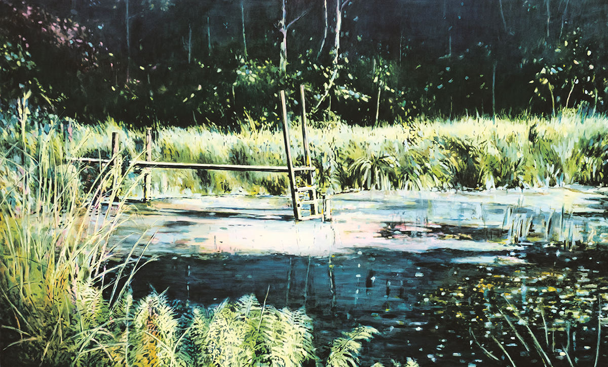The Landing Stage by Annette Pugh @annettepughstudio