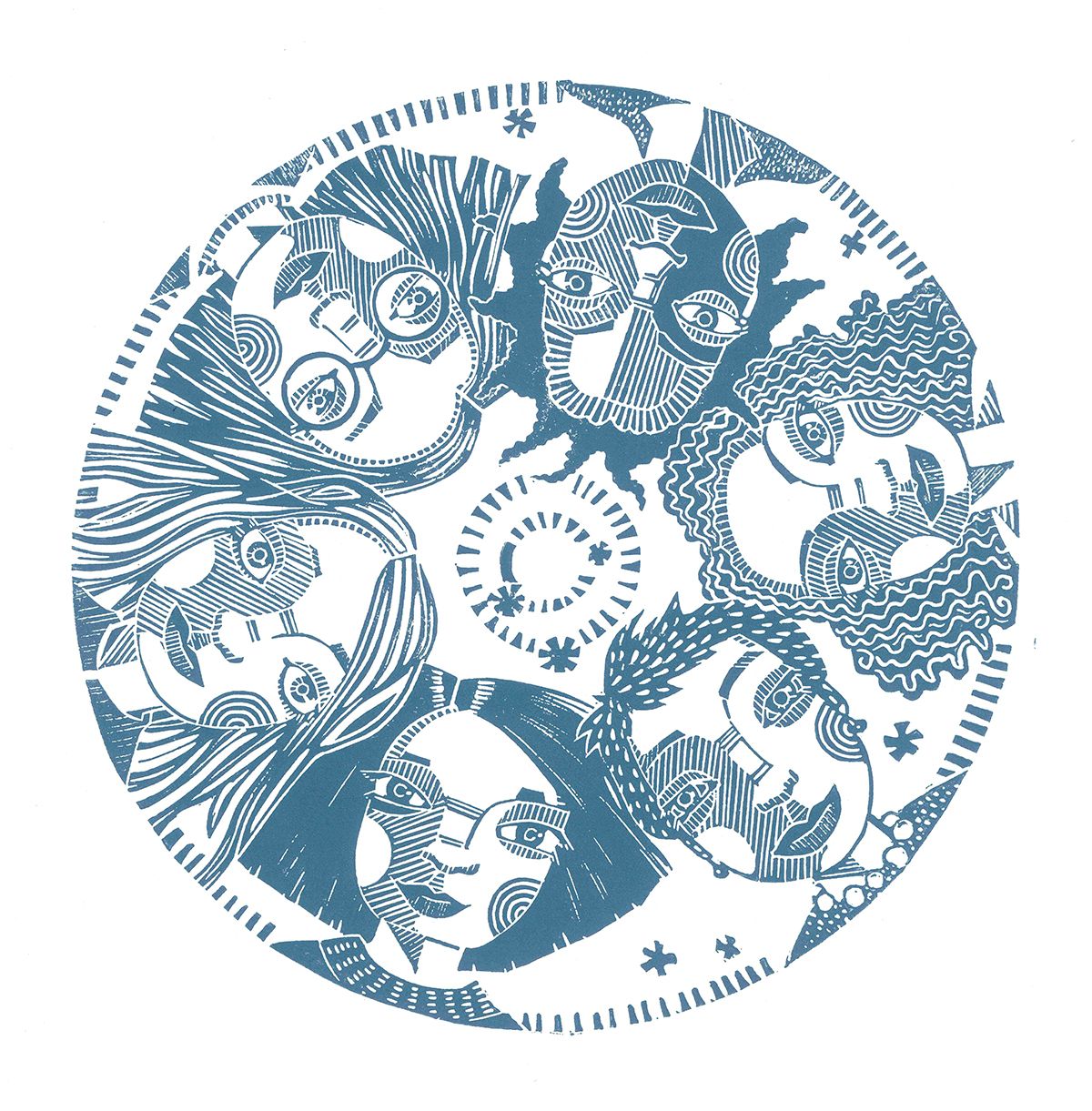 Artwork by Ingrid Nilsson Instagram: ingprintmaker