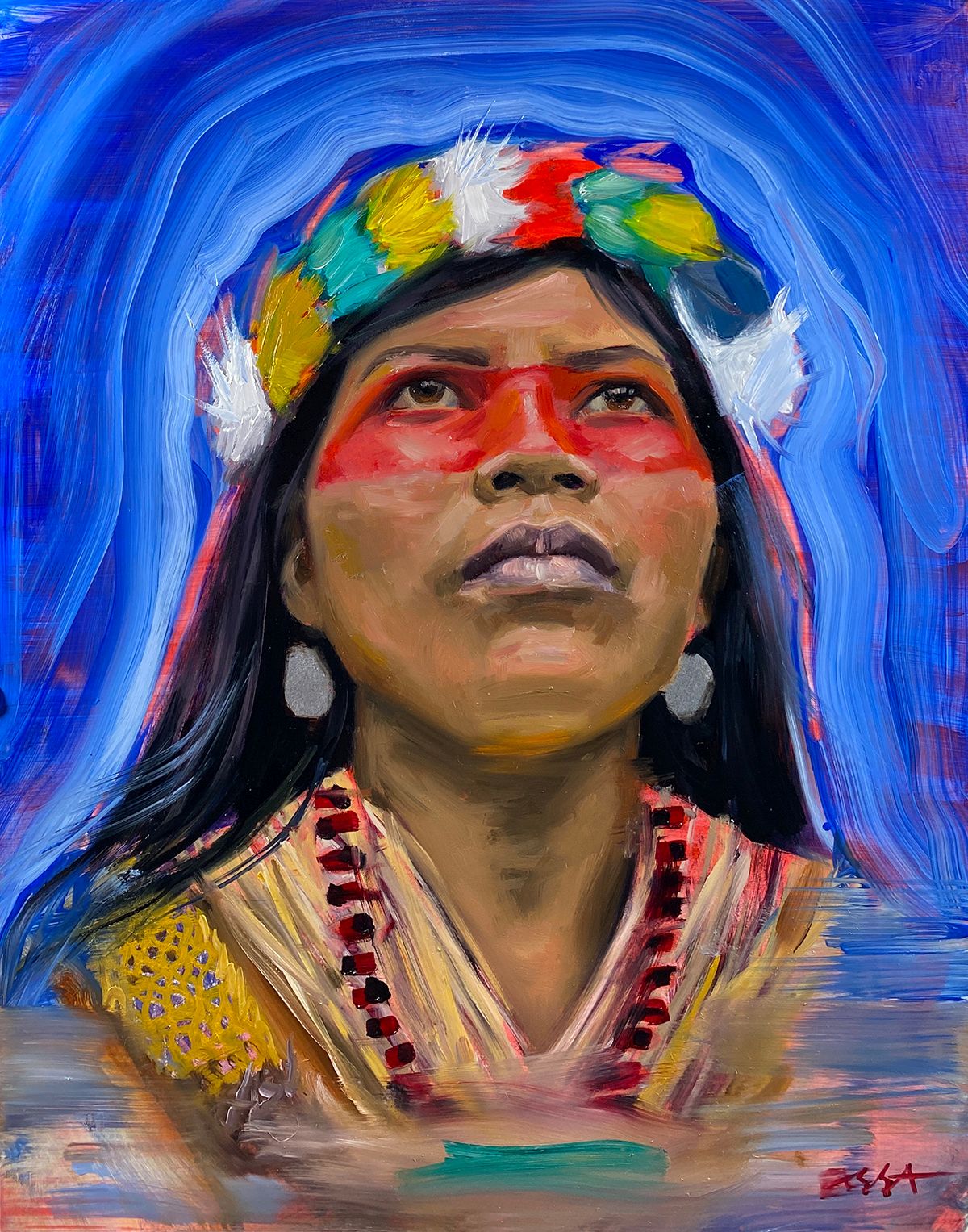 Painting by Sassa Wilkes iamsassa.com