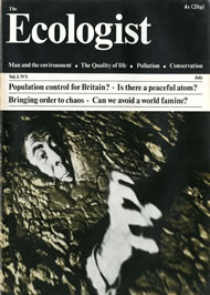 Cover of Ecologist issue 1970-07