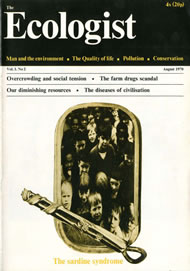 Cover of Ecologist issue 1970-08