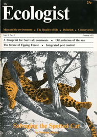 Cover of Ecologist issue 1972-03
