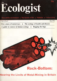 Cover of Ecologist issue 1972-05