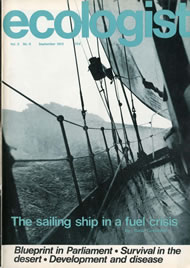 Cover of Ecologist issue 1972-09