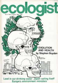 Cover of Ecologist issue 1973-08