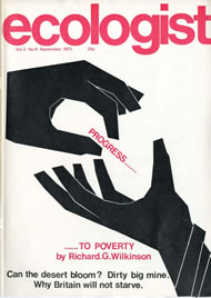 Cover of Ecologist issue 1973-09