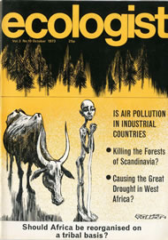 Cover of Ecologist issue 1973-10
