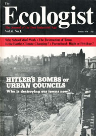 Cover of Ecologist issue 1974-01