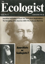 Cover of Ecologist issue 1974-03