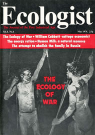 Cover of Ecologist issue 1974-05