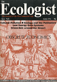 Cover of Ecologist issue 1974-10