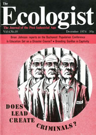 Cover of Ecologist issue 1974-12