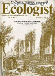 Cover of Ecologist issue 1975-07