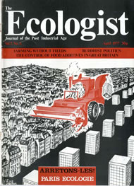 Cover of Ecologist issue 1977-04
