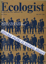 Cover of Ecologist issue 1977-07