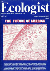 Cover of Ecologist issue 1977-08
