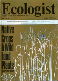 Cover of Ecologist issue 1977-10