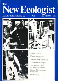 Cover of Ecologist issue 1978-01