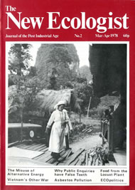 Cover of Ecologist issue 1978-03