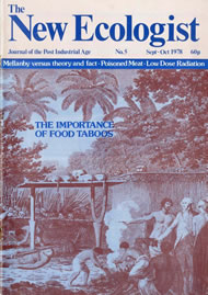 Cover of Ecologist issue 1978-09