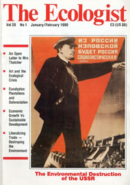 Cover of Ecologist issue 1990-01