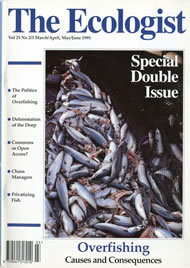 Cover of Ecologist issue 1995-03