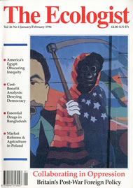 Cover of Ecologist issue 1996-01