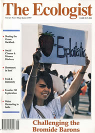 Cover of Ecologist issue 1997-05