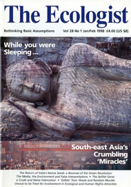 Cover of Ecologist issue 1998-01