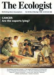 Cover of Ecologist issue 1998-03