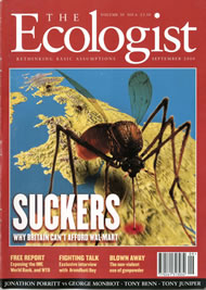 Cover of Ecologist issue 2000-09