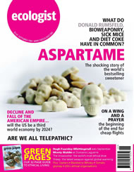 Cover of Ecologist issue 2005-09