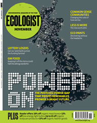 Cover of Ecologist issue 2007-11