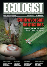 Cover of Ecologist issue 2010-12