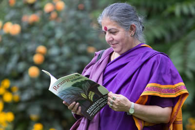 Vandana Shiva reading Resurgence